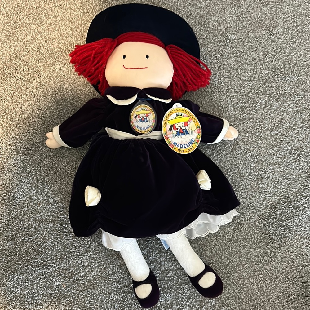 Vintage Madeline 60th Anniversary Doll 1939-1999
